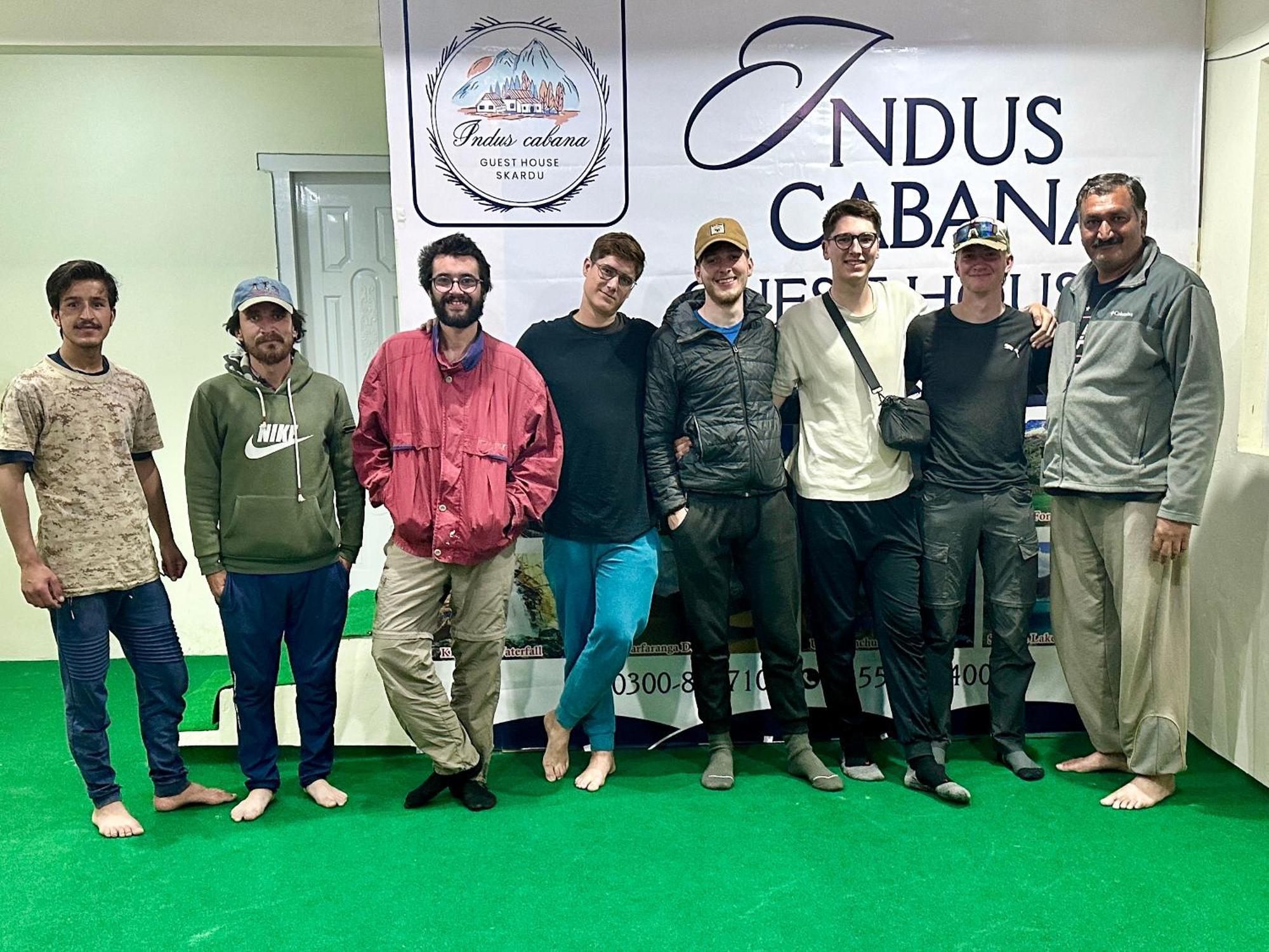 Indus Cabana Lodge Skardu Bagian luar foto