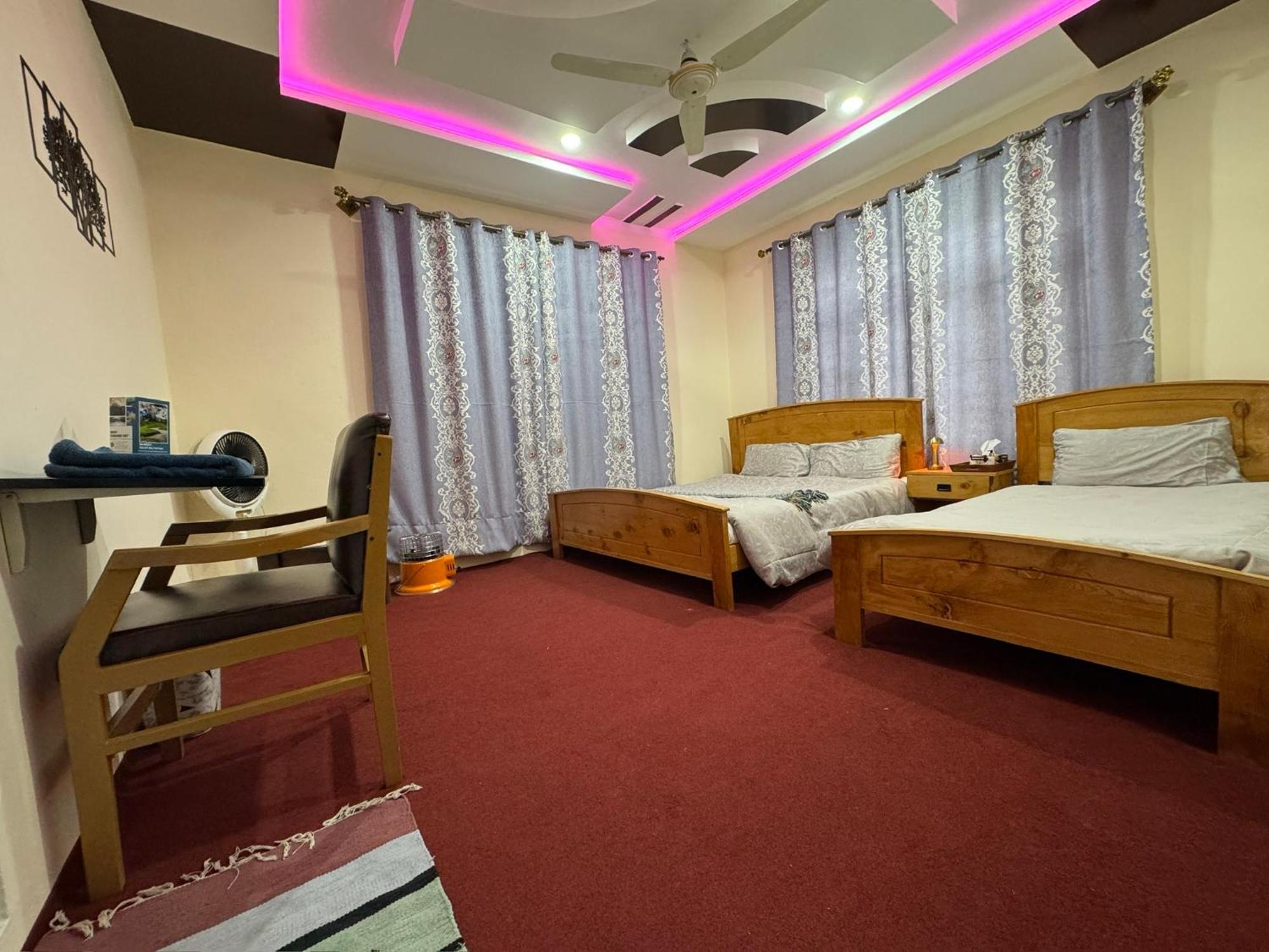 Indus Cabana Lodge Skardu Bagian luar foto